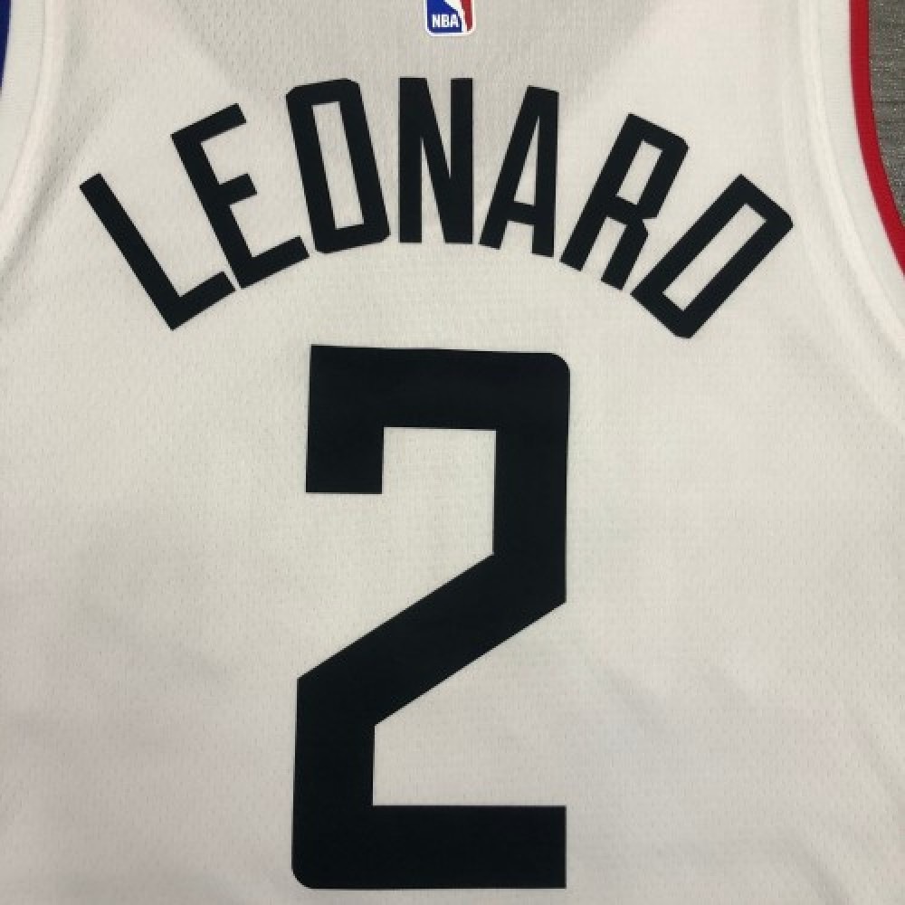 Men's LA Clippers Kawhi Leonard #2 White 2020/21 Swingman Player Jersey – City Edition-Pro Kit Vault | Brand New 26/27 Sports Jerseys